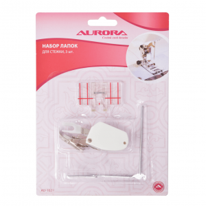 Набор лапок Aurora AU-1027 для стежки, 3 шт.